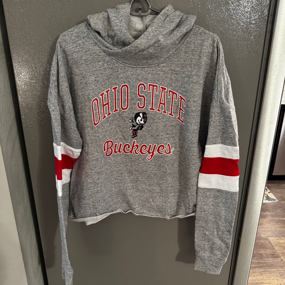 Ohio State Buckeyes Gray Hoodie